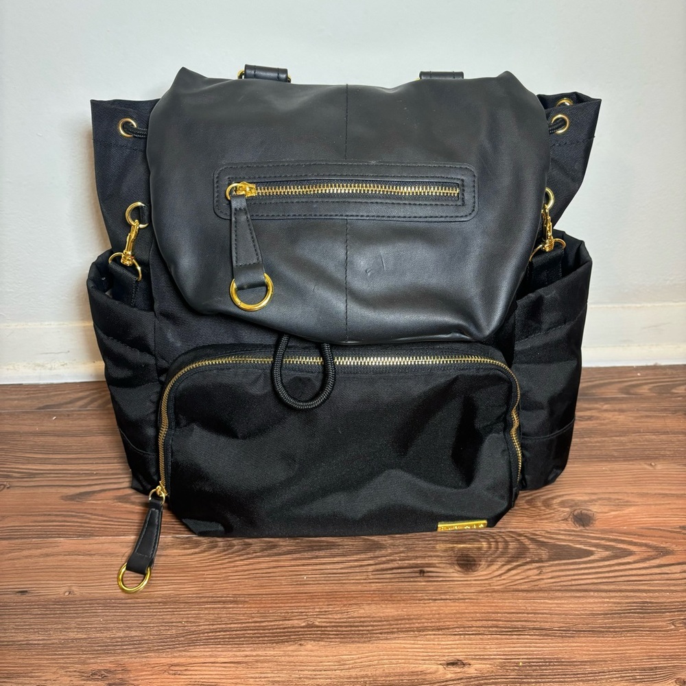 Skip Hop Black Diaper Bag Backpack Baby